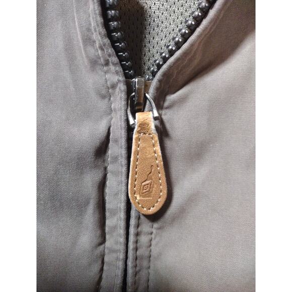 London Fog Mens Jacket Full Zip Long Sleeves Light Gray Inside Pockets Size M - Picture 5 of 15